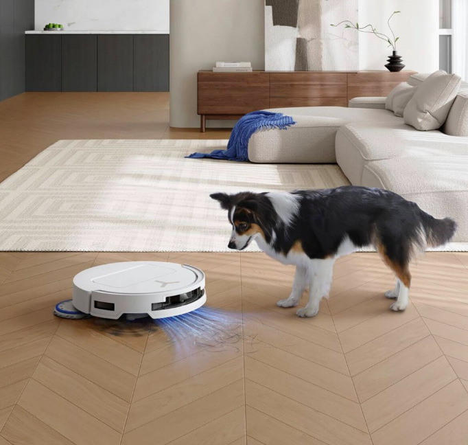 Ecovacs Robotický vysavač Deebot T50 Pro Omni White 8